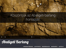 Tablet Screenshot of abaligetibarlang.hu